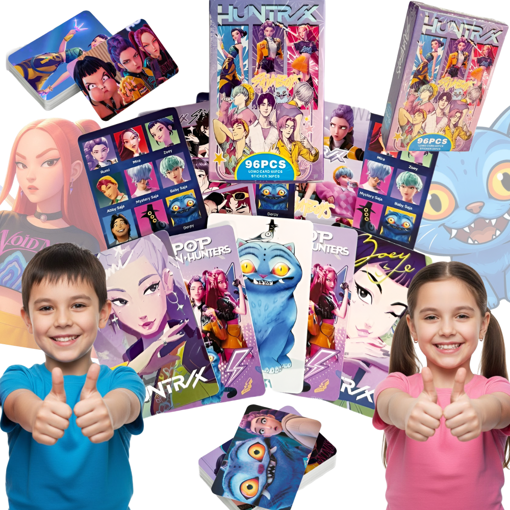 KPOP DEMON HUNTERS – ZESTAW KOLEKCJONERSKI 96 SZT.