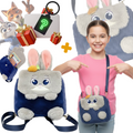 PLUSZOWA TORBA-PLECAK KRÓLIK JUDY 25×25 CM + LOSOWY BRELOK GRATIS ZOOTOPIA