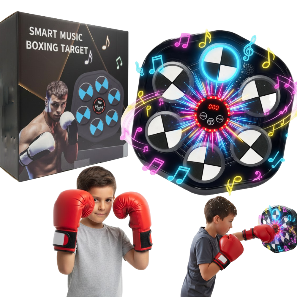 SMART MUSIC BOXING  MACHINE 40 CM — INTELIGENTNA MUZYCZNA TARCZA BOKSERSKA