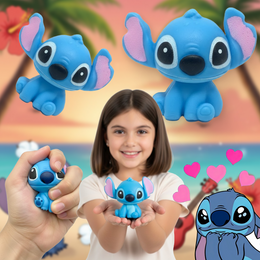 NIEBIESKI OBCY SQUISHY ANTYSTRESOWY 7 CM MIĘKKI GNIOTEK SENSORYCZNY GNIOTKI