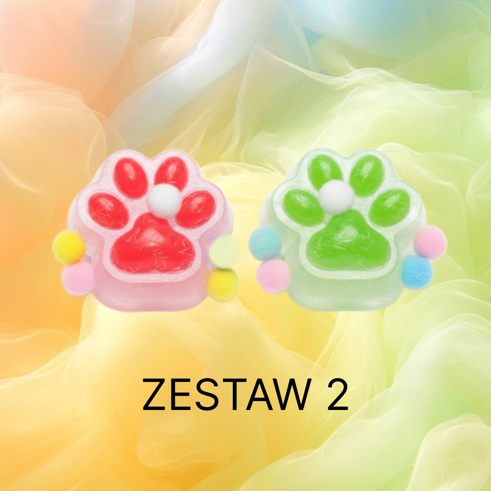 MINI GNIOTEK ŁAPKA 5 CM ANTYSTRESOWA ZABAWKA SENSORYCZNA