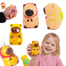 SQUISHY KAPIBARA ANTYSTRESOWA 8 CM ZABAWKA CAPYBARA GNIOTKI