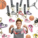 BRELOK AIR JORDAN MINI SNEAKER 3D + PASEK, AKCESORIUM, KOSZYKÓWKA, SPORT