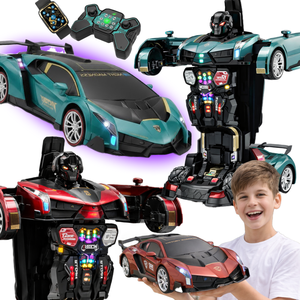 RC TRANSFORMER SUPERCAR 1:10 50 CM/ ROBOT SAMOCHÓD