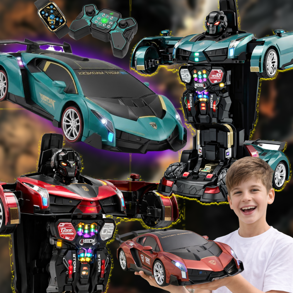 RC TRANSFORMER SUPERCAR 1:10 50 CM/ ROBOT SAMOCHÓD