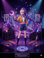 ZESTAW 3 ŚPIEWAJĄCYCH LALEK K-POP DEMON HUNTERS RUMI MIRA ZOEY 30 CM