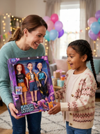 ZESTAW 3 ŚPIEWAJĄCYCH LALEK K-POP DEMON HUNTERS RUMI MIRA ZOEY 30 CM