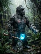 FIGURKA KING KONG 31 CM RUCHOMA SKULL ISLAND PREZENT DLA DZIECKA ZABAWKA