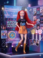 ZESTAW 3 ŚPIEWAJĄCYCH LALEK K-POP DEMON HUNTERS RUMI MIRA ZOEY 30 CM