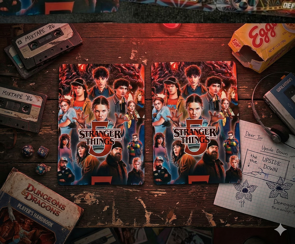 Stranger Things – zestaw 288 kart kolekcjonerskich Trading Card Game