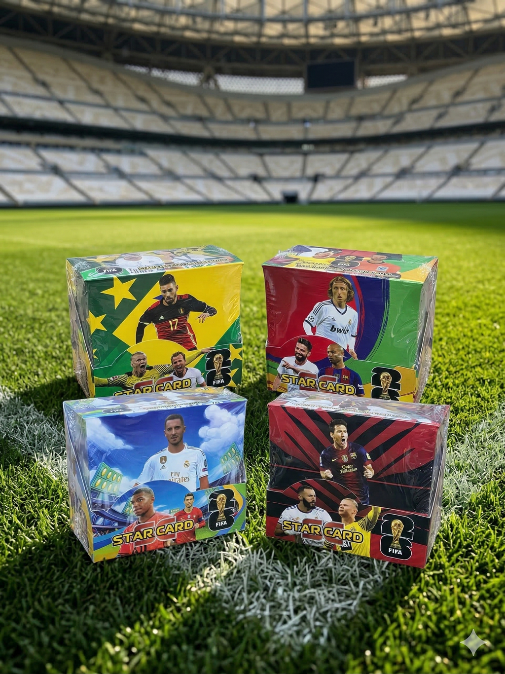 Football Stars Mega Box – zestaw 288 kart piłkarskich