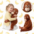 PLUSZOWY ORANGUTAN DJUNGELSKOG 50 CM MASKOTKA MAŁPKA PRZYTULANKA PREZENT