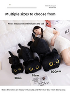 DUŻY PLUSZOWY KOTEK 100 CM MIĘKKA MASKOTKA DO PRZYTULANIA PREZENT ZABAWKA