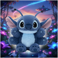 KOSMICZNY PRZYJACIEL: MIĘKKA ZABAWKA 45 CM DUŻY PLUSZOWY STITCH MASKOTKA (LILO & STITCH)