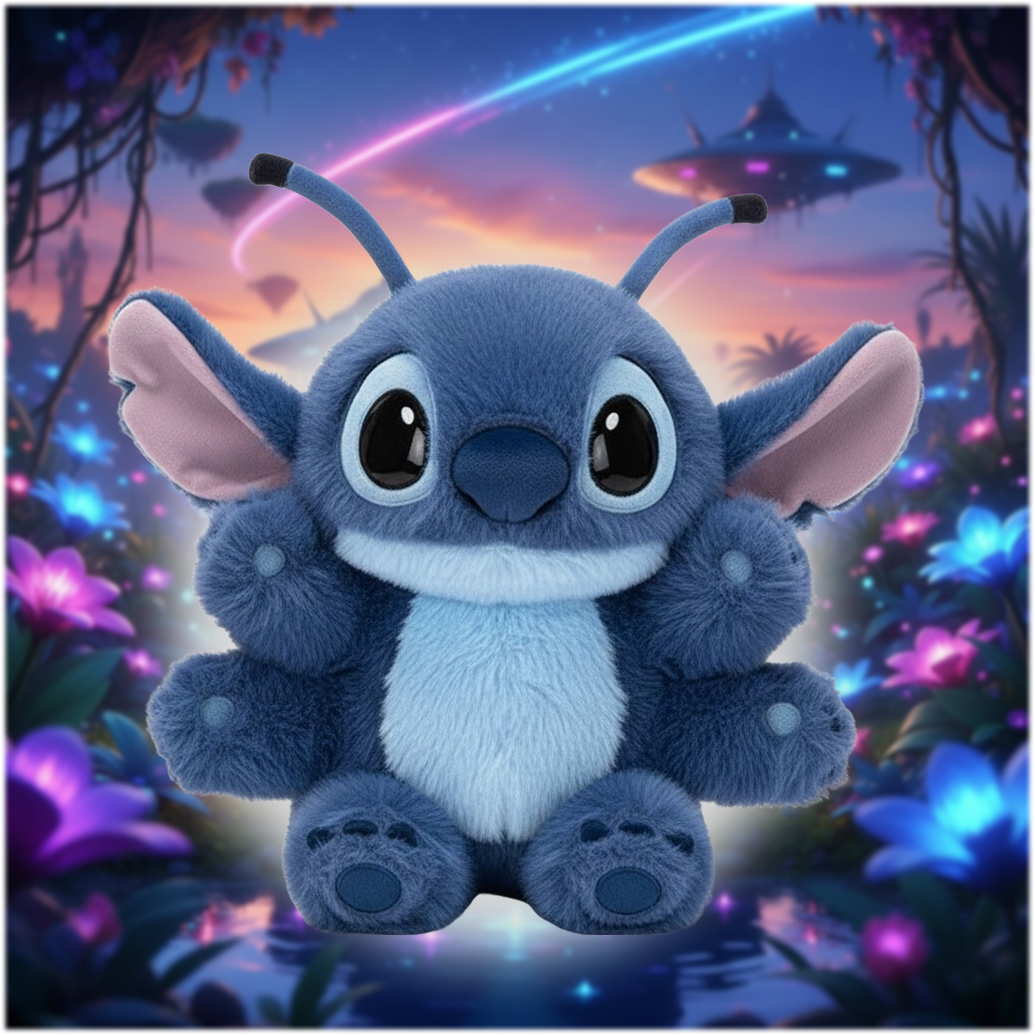 KOSMICZNY PRZYJACIEL: MIĘKKA ZABAWKA 45 CM DUŻY PLUSZOWY STITCH MASKOTKA (LILO & STITCH)