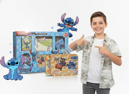 GRA KARCIANA "STITCH! BATTLE CARDS" – MEGA ZESTAW 158 ELEMENTÓW