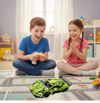 ZESTAW KONSTRUKCYJNY COME ALIVE RACING CAR SAMOCHÓD Z KLOCKÓW 428 + PILOT