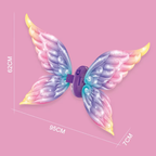 MECHANICZNE SKRZYDŁA Z PODŚWIETLENIEM JEDNOROŻKA MAGIA KTÓRA OŻYWA.