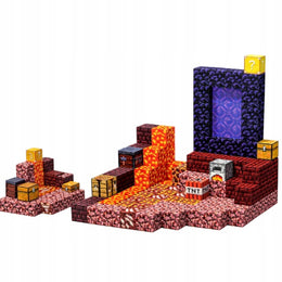KLOCKI MAGNETYCZNE MINECRAFT PORTAL 133 EL. KONSTRUKTOR ZABAWKI