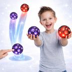 MOON BALL PIŁKA ŚWIECĄCA LED SKACZĄCA ANTYSTRESOWA 7CM KOLOR LOSOWY ZABAWKA