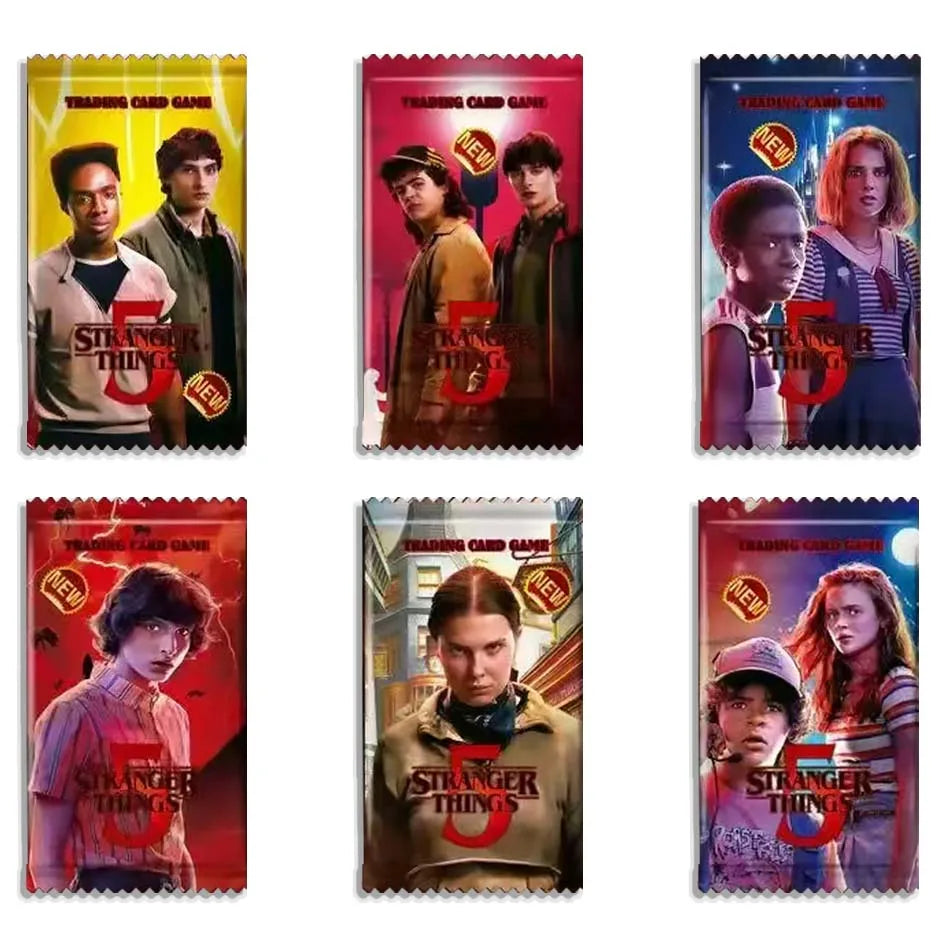 Stranger Things – zestaw 288 kart kolekcjonerskich Trading Card Game