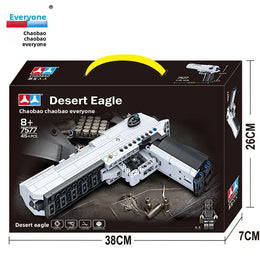 PISTOLET DESERT EAGLE Z KLOCKÓW (415+ CZĘŚCI)