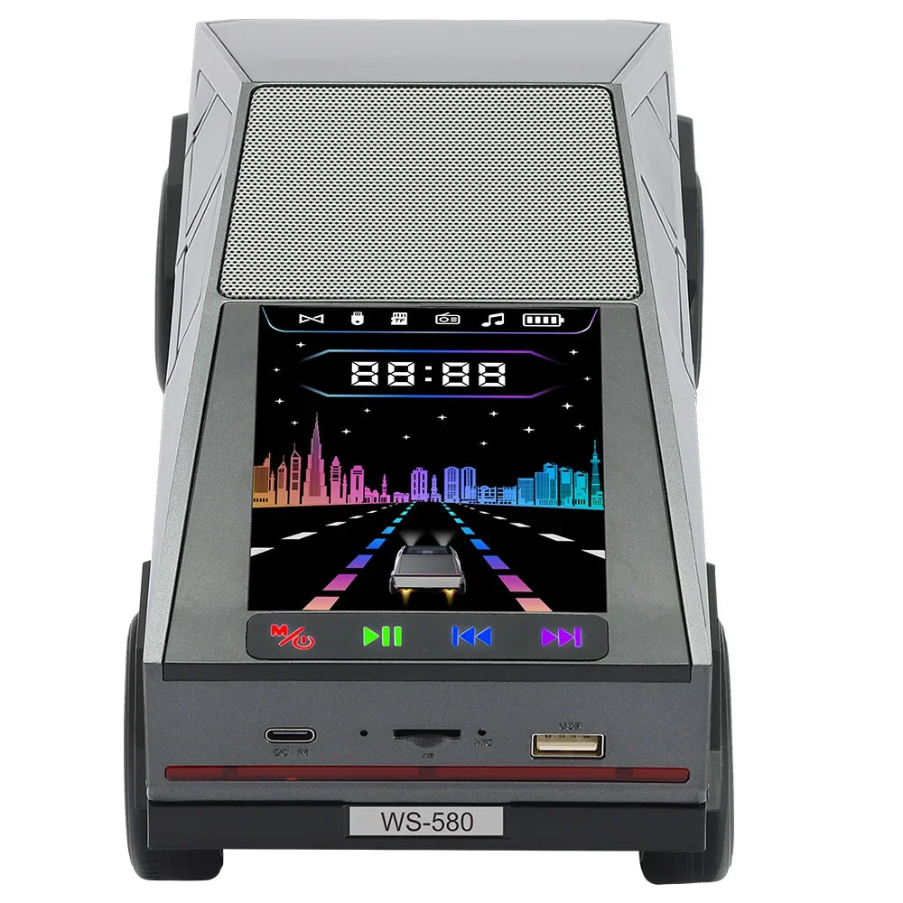PRZENOŚNY GŁOŚNIK BLUETOOTH CYBERTRUCK (WS-580)