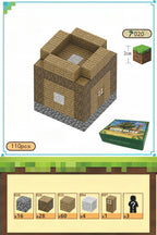 KONSTRUKTOR MAGNETYCZNY MINECRAFT JASKINIA Z LAWĄ 147 EL KLOCKI 3D ZABAWKA