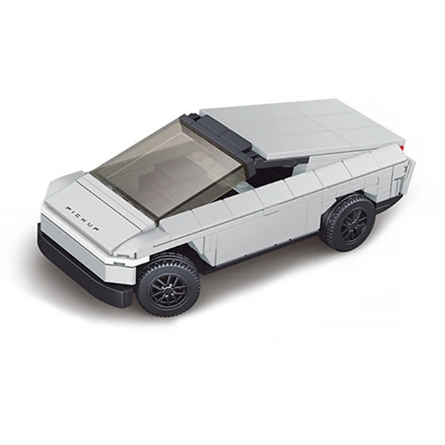 ZDALNIE STEROWANY SAMOCHÓD Z KLOCKÓW PICKUP CYBERTRUCK STYLE 242 EL.1:20