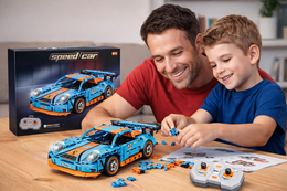 KLOCKI AUTO ZDALNIE STEROWANE SPEED CAR 305 EL. WI PREZENT ZABAWKI
