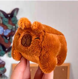 CAPYBARA MASKOTKA KAPIBARA PLUSZAK KWADRAT 15 CM KWADRATOWY MIŚ KAPYBARA