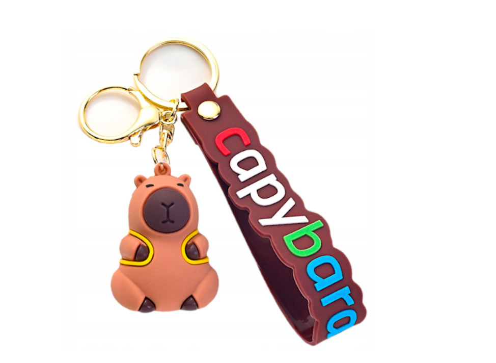 BRELOK KAPIBARA CAPYBARA MASKOTKA BRELOCZEK 1 SZTUKA PREZENT DLA DZIECI