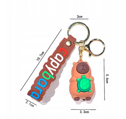 KAPIBARA MASKOTKA PLUSZ CAPIBARA BURGER PLUSZ MIĘKKA ZABAWKA PREZENT 30CM