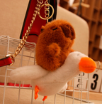 MASKOTKA BRELOK BRELOCZEK KAPIBARA PLUSZOWA JEŹDZIEC KAPIBARY 1STZ KAPIBARA