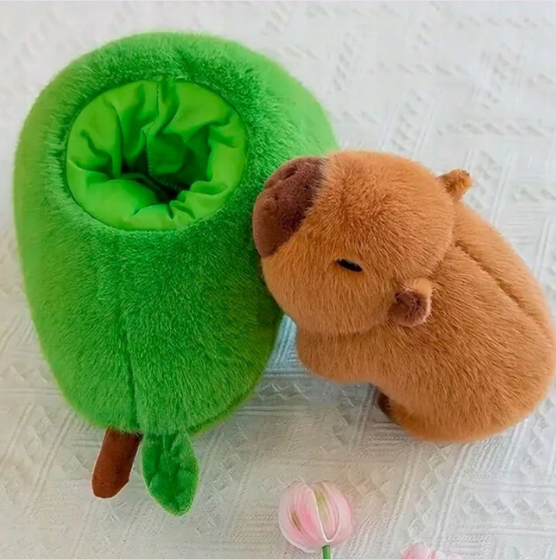 Kapibara w awokado 2w1 pluszak zabawka pluszowa przytulanka 35cm
