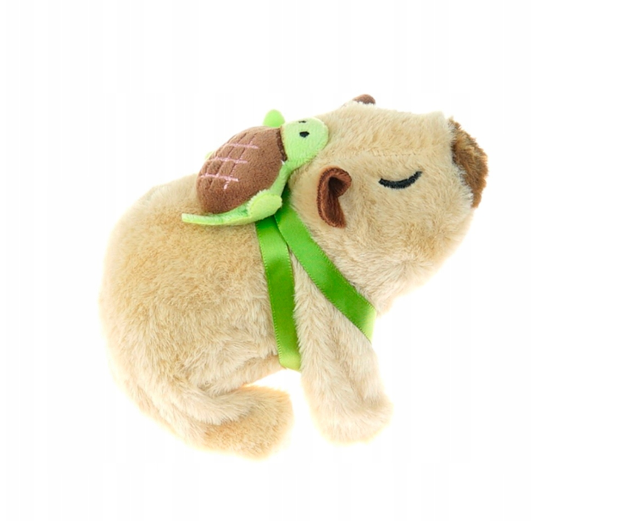 KAPIBARA ZABAWKA INTERAKTYWNA SKACZE WYDAJE KAPIBAROWE ODGŁOSY MASKOTKA