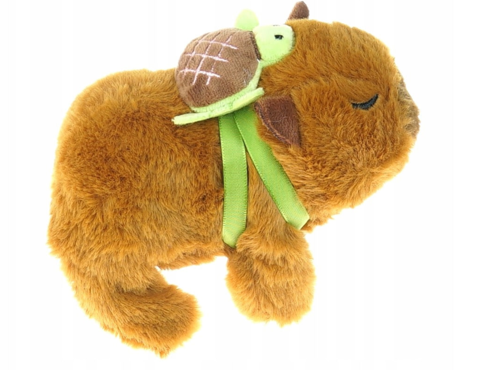 KAPIBARA ZABAWKA INTERAKTYWNA SKACZE WYDAJE KAPIBAROWE ODGŁOSY MASKOTKA