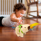 KAPIBARA ZABAWKA INTERAKTYWNA SKACZE WYDAJE KAPIBAROWE ODGŁOSY MASKOTKA