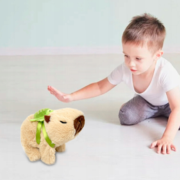 KAPIBARA ZABAWKA INTERAKTYWNA SKACZE WYDAJE KAPIBAROWE ODGŁOSY MASKOTKA