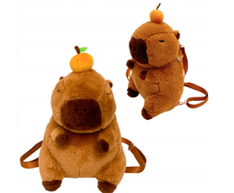 KAPIBARA PLECAK PLUSZOWY PLECACZEK CAPYBARA DO PRZEDSZKOLA SZKOŁY MASKOTKA