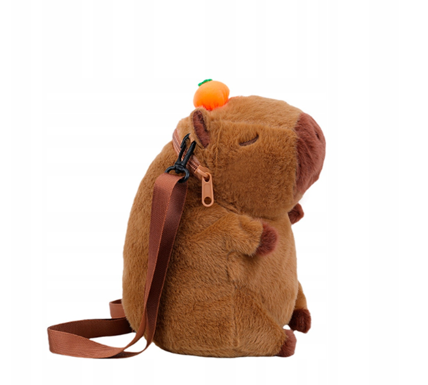 KAPIBARA PLECAK PLUSZOWY PLECACZEK CAPYBARA DO PRZEDSZKOLA SZKOŁY MASKOTKA