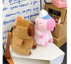 KAPIBARA PLECAK PLUSZOWY PLECACZEK CAPYBARA DO PRZEDSZKOLA SZKOŁY MASKOTKA