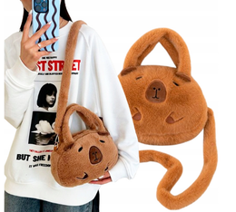 PLUSZOWA TOREBKA KAPIBARA NOWY KUFEREK KAPIBARA TORBA PREZENT DLA DZIECI