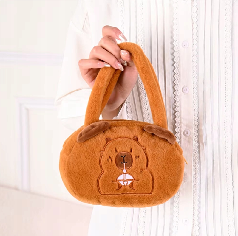 PLUSZOWA TOREBKA KAPIBARA NOWY KUFEREK KAPIBARA TORBA PREZENT DLA DZIECI