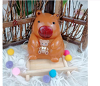 KAPIBARA GNIOTEK MOCHI SQUISHY SŁODKA SENSORYCZNY ANTYSTRESOWY DLA DZIECI