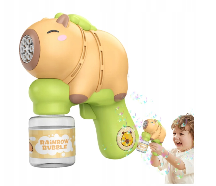 GENERATOR BĄBEL MYDLANYCH KAPIBARA PREZENT DLA DZIECI ŚWIĘTO AUTOMATYCZNY