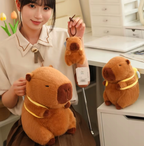 KAPIBARA ZABAWKA PSZCZÓŁKA MIĘKKA PODUSZKA PREZENT PLECAK DZIECI 45см