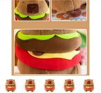 KAPIBARA BURGER PLUSZOWA SŁODKA ZABAWKA MIĘKKA PODUSZKA DLA DZIECKA PREZENT