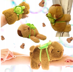 BRANSOLETKA KAPIBARA ŻÓŁW ZWIERZĘTA ZABAWKI PLUSZOWY ŁADNY PLECAK NAKRĘCANY