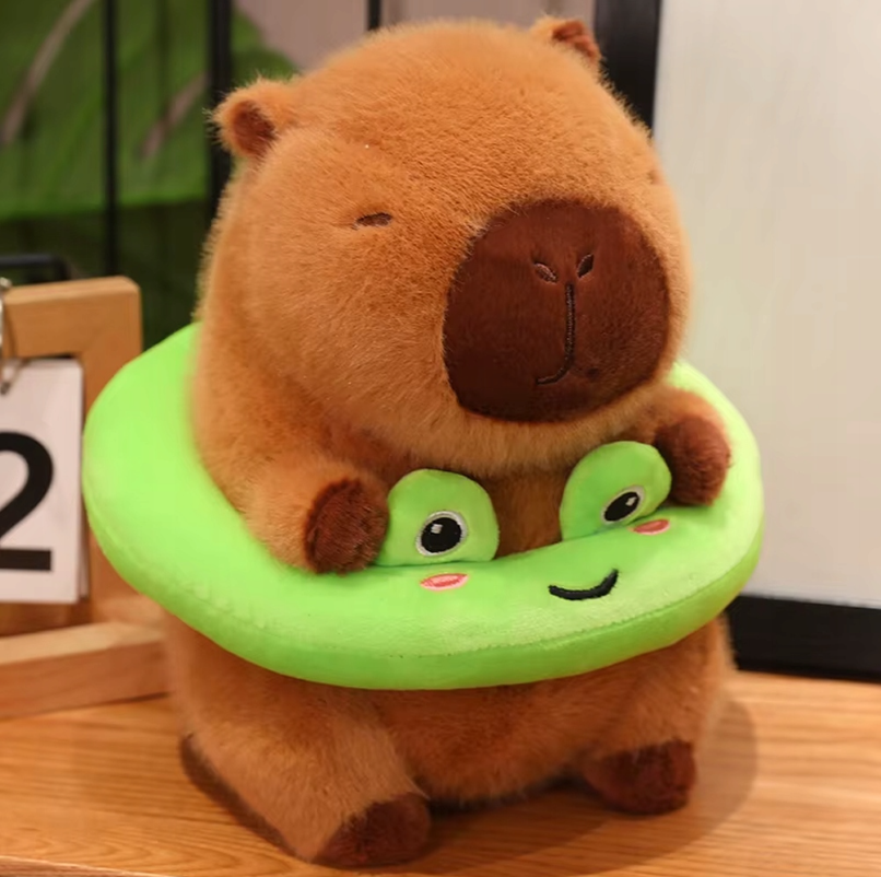 KAPIBARA ZABAWKA ŻABA ZWIERZĘ DZIECI BAWIĄ SIĘ PRZYJACIELE MIĘKKA PREZENT